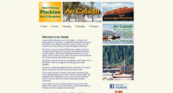 Desktop Screenshot of plockton.uk.com